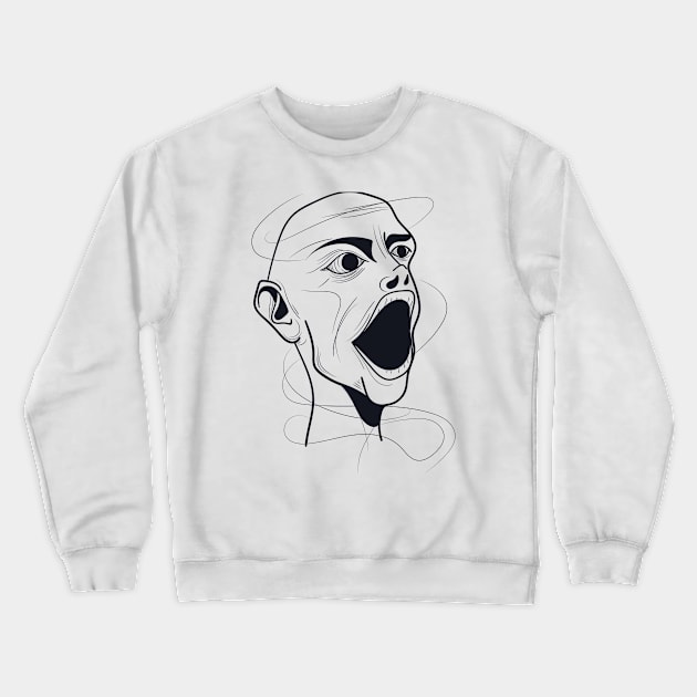 SHOUT Crewneck Sweatshirt by Signo D